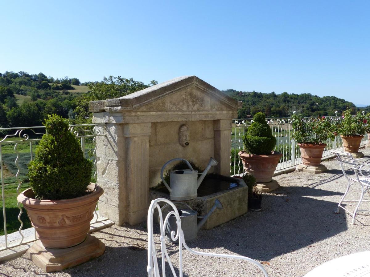 Chateau Du Grand Jardin Valensole Exteriör bild